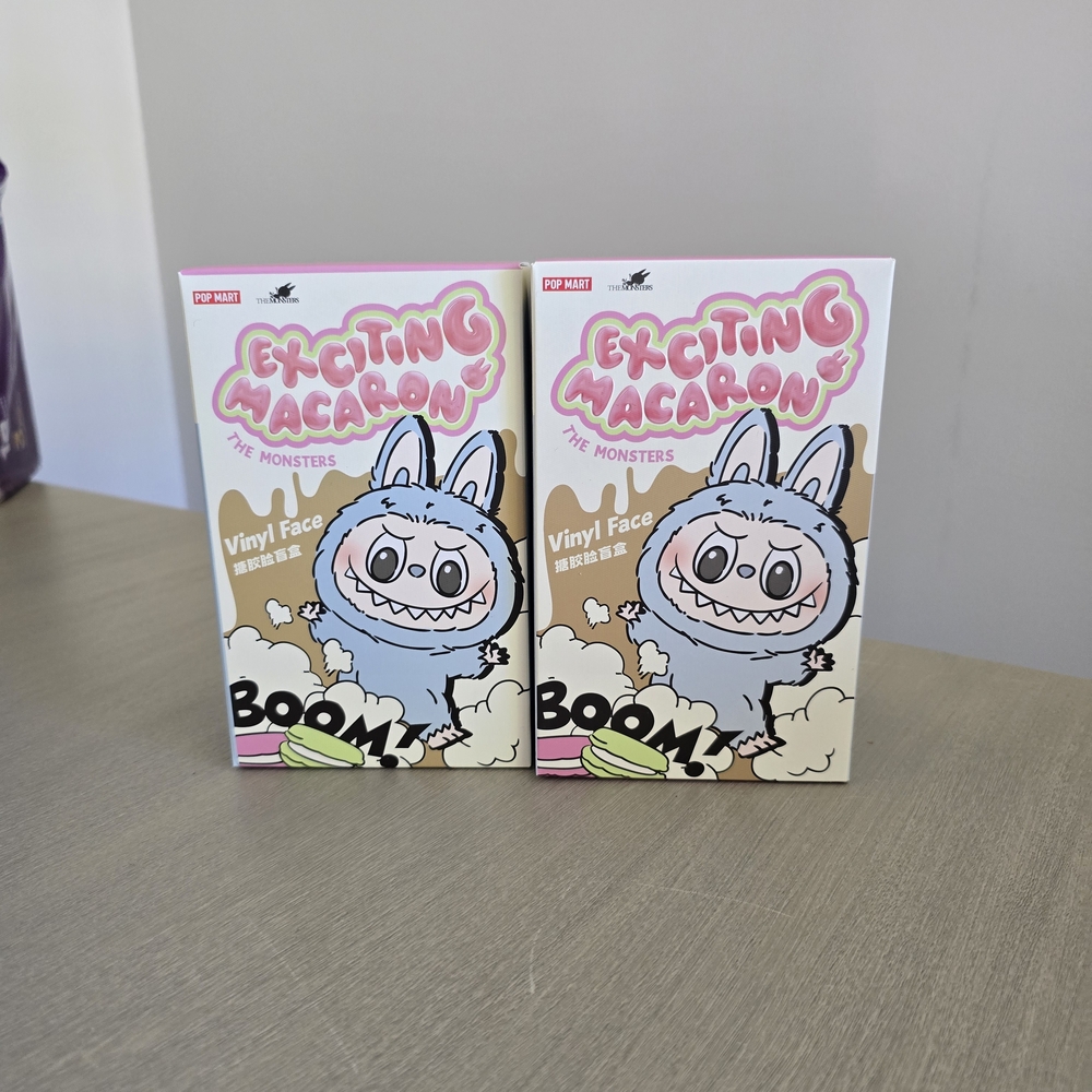 Exciting Macaron Vinyl Face Toy